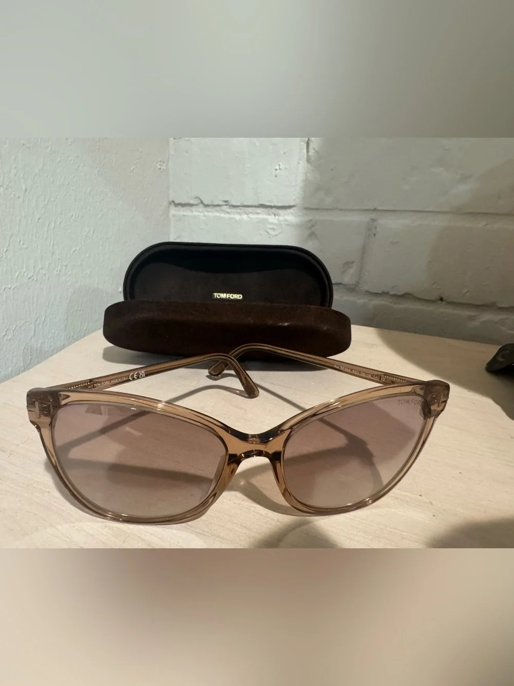 Tom Ford Women's Oversized Sunglasses - Brown
